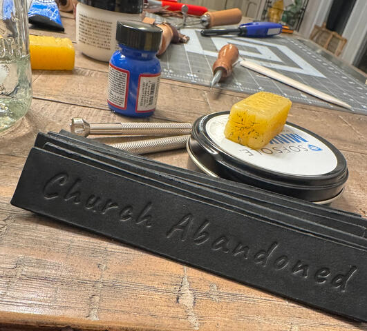 Church branded book marks